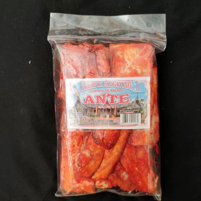 

Keripik singkong balado sanjay ante