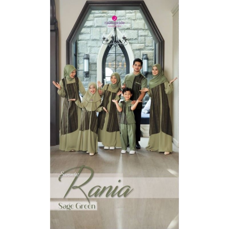 SARIMBIT RAUNA RANIA SAGE GREEN