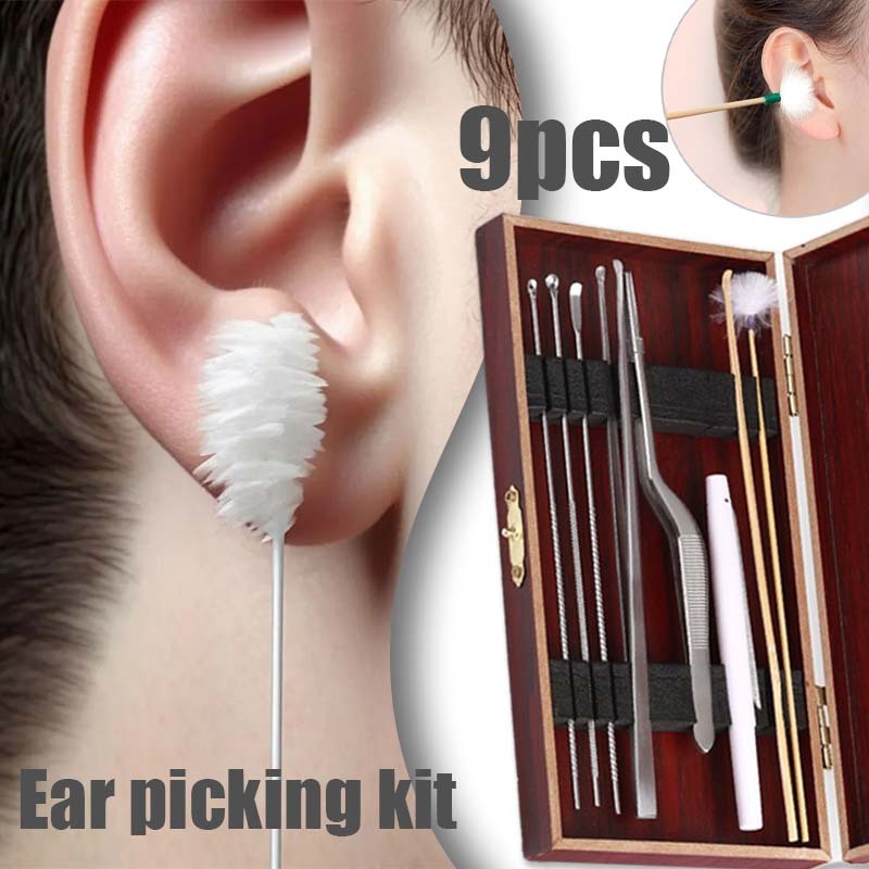 Alat Bersihkan Telinga Set Pembersih Telinga Telinga Stainless Pembersih Telinga Alat Untuk Membersi
