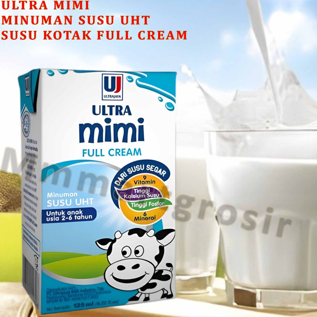 

Ultra Mimi Kids / Minuman Susu UHT / Susu Full Cream / 125ml