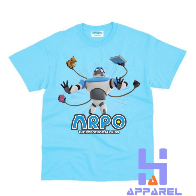 BAJU ANAK KAOS ANAK ARPO THE ROBOT FOR ALL KIDS