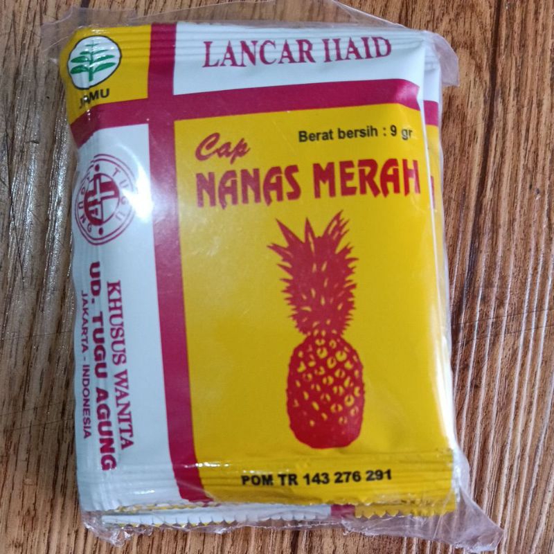 

nanas merah serbuk isi 10