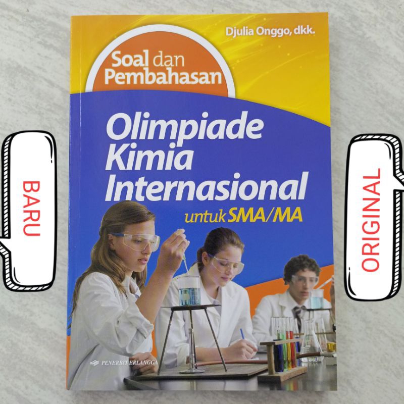 Buku Soal dan Pembahasan Sukses Olimpiade KIMIA Internasional SMA MA Kelas 1 2 3 - I II III - 10 11 