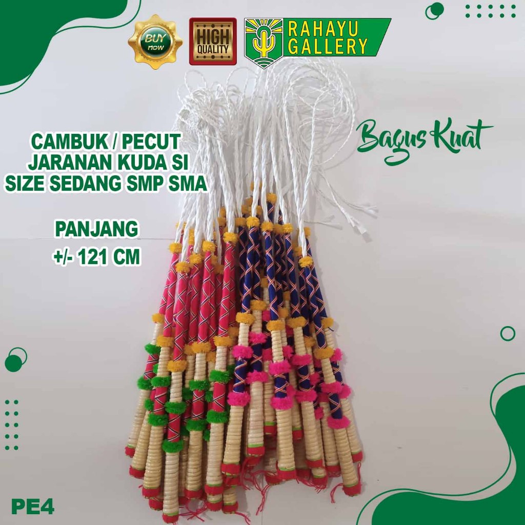 PECUT KUDA JARANAN CAMBUK KUDA LUMPING MAINAN CAMBUK KUDA KEPANG PE4