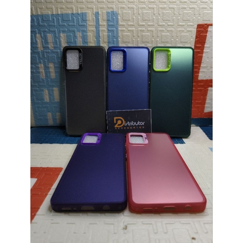 SOFTCASE/CASE IMD SAMSUNG A51  HYBRID PLATE HOLOGRAM