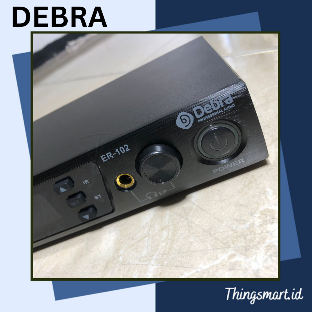 DEBRA Audio Pro ER-102 Wireless Earmonitor Sistem Musik Recording