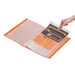 

DISPLAY BOOKS BANTEX F4 60 POCKET ORANGE