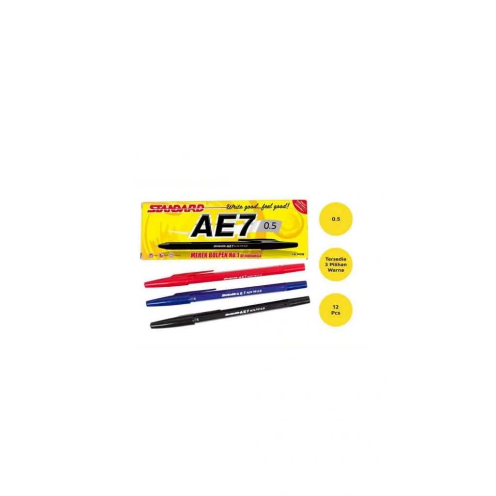 

Pulpen Standart A7 0,5MM ( SATUAN )