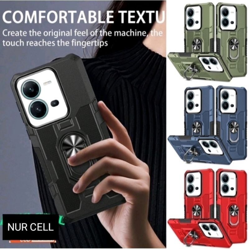 Soft Case EYE Poco X3 / X3 NFC / X3 Pro / Poco M3 /  X5 5G  / X5 Pro Soft Case Eye Hit Ring Standing