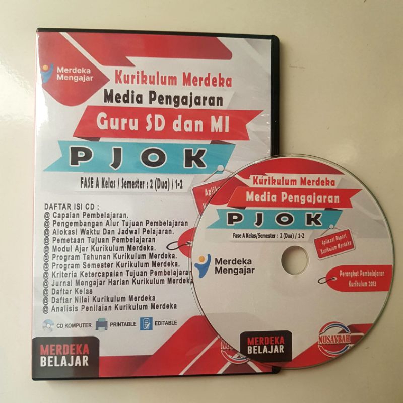 Perangkat Ajar PJOK Kelas 2  Kurikulum Merdeka