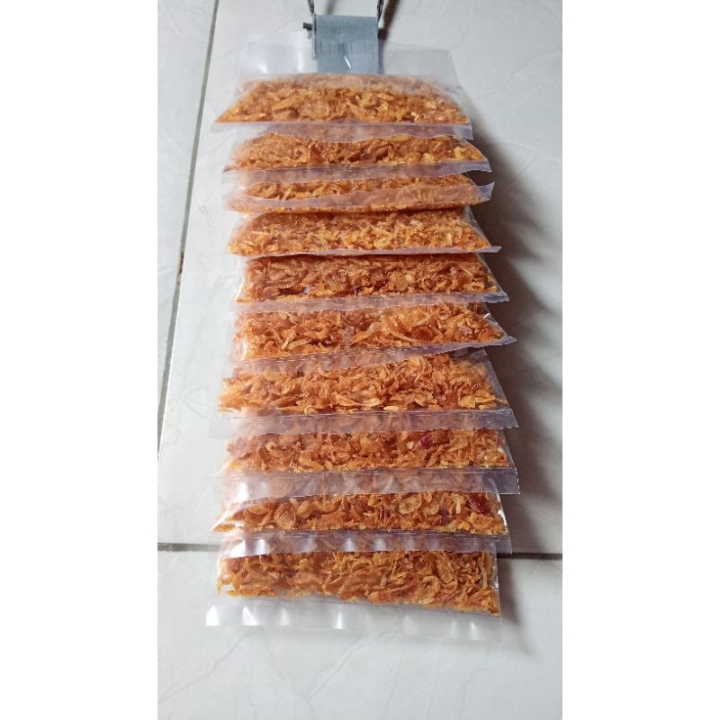 

BAWANG MERAH GORENG ASLI TANPA CAMPURAN TEPUNG 20GR/PCS