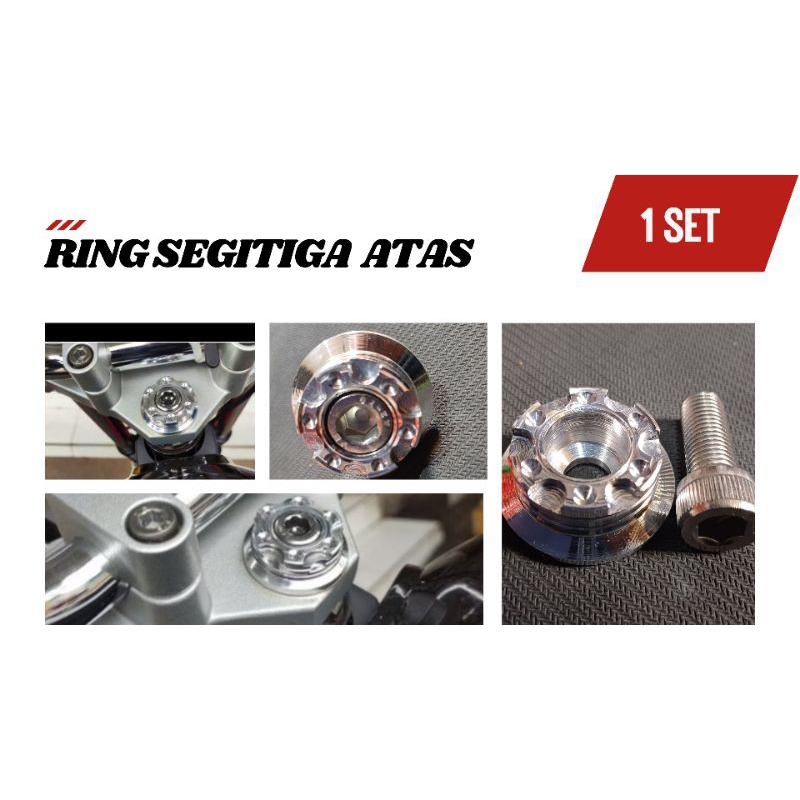 RING SIGITIGA ATAS RX KING/BAUT KOMSTIR SEGITIGA ATAS RX KING MODEL PROBOLT RX KING/VIXION/SCORPIO