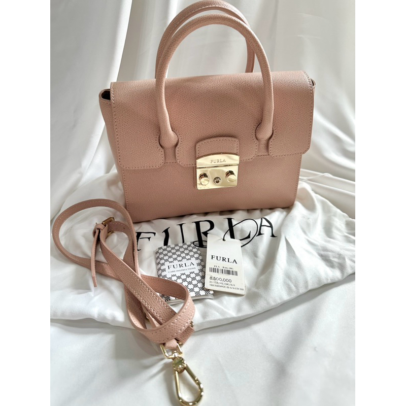 PRELOVED FURLA metropolis satchel Bag