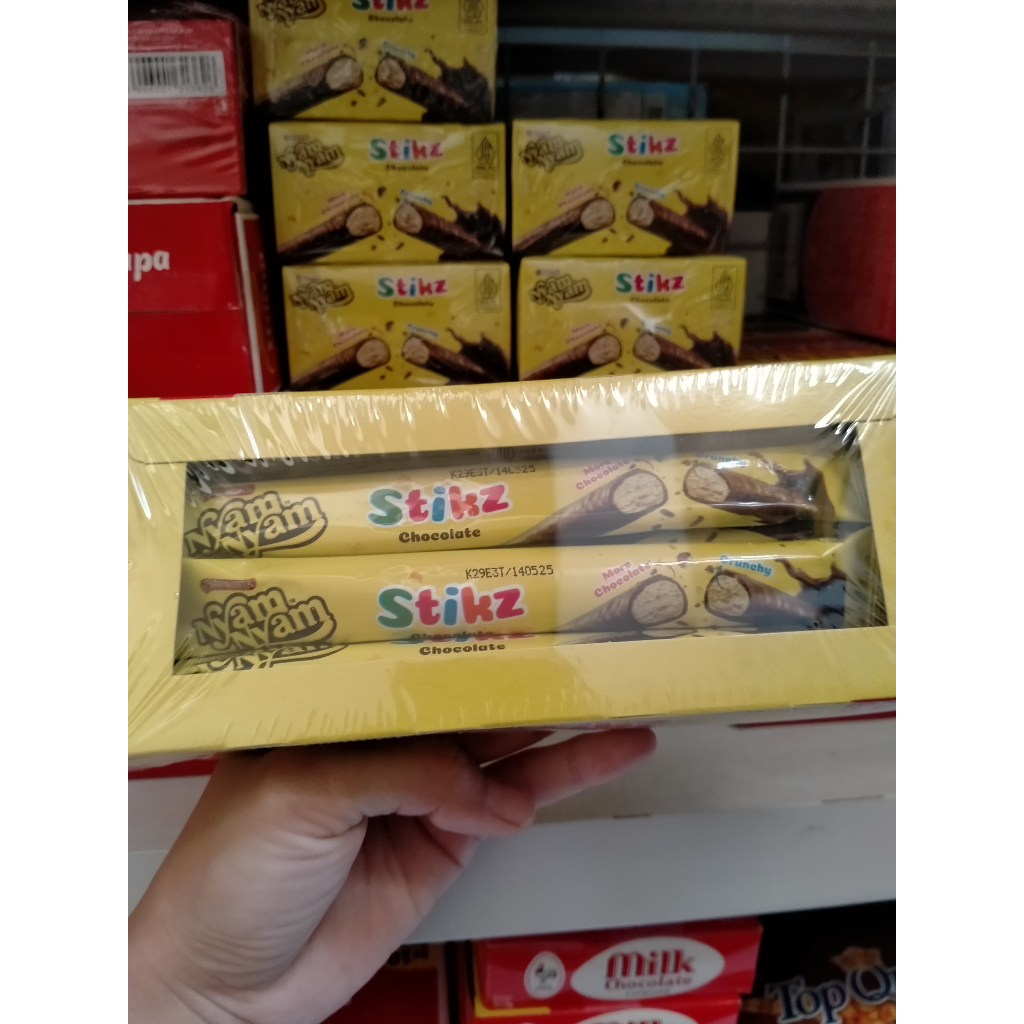 

Biskuit Nyam Nyam Stikz - Box isi 12