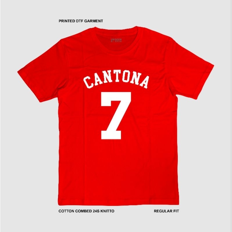 Kaos Jersey Vintage Cantona Combed 24s
