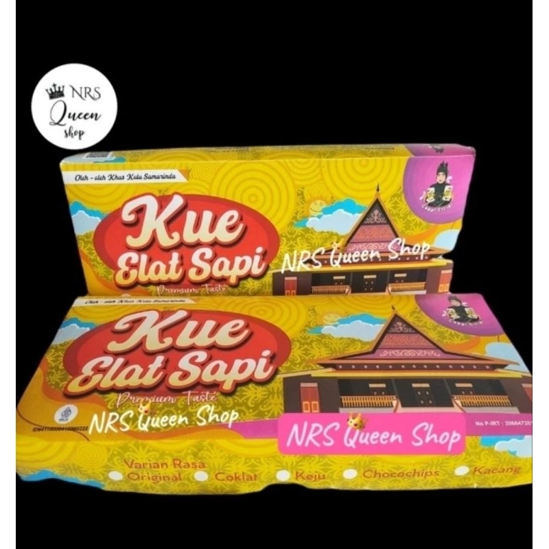 

Kue Elat Sapi khas Samarinda 1 kotak