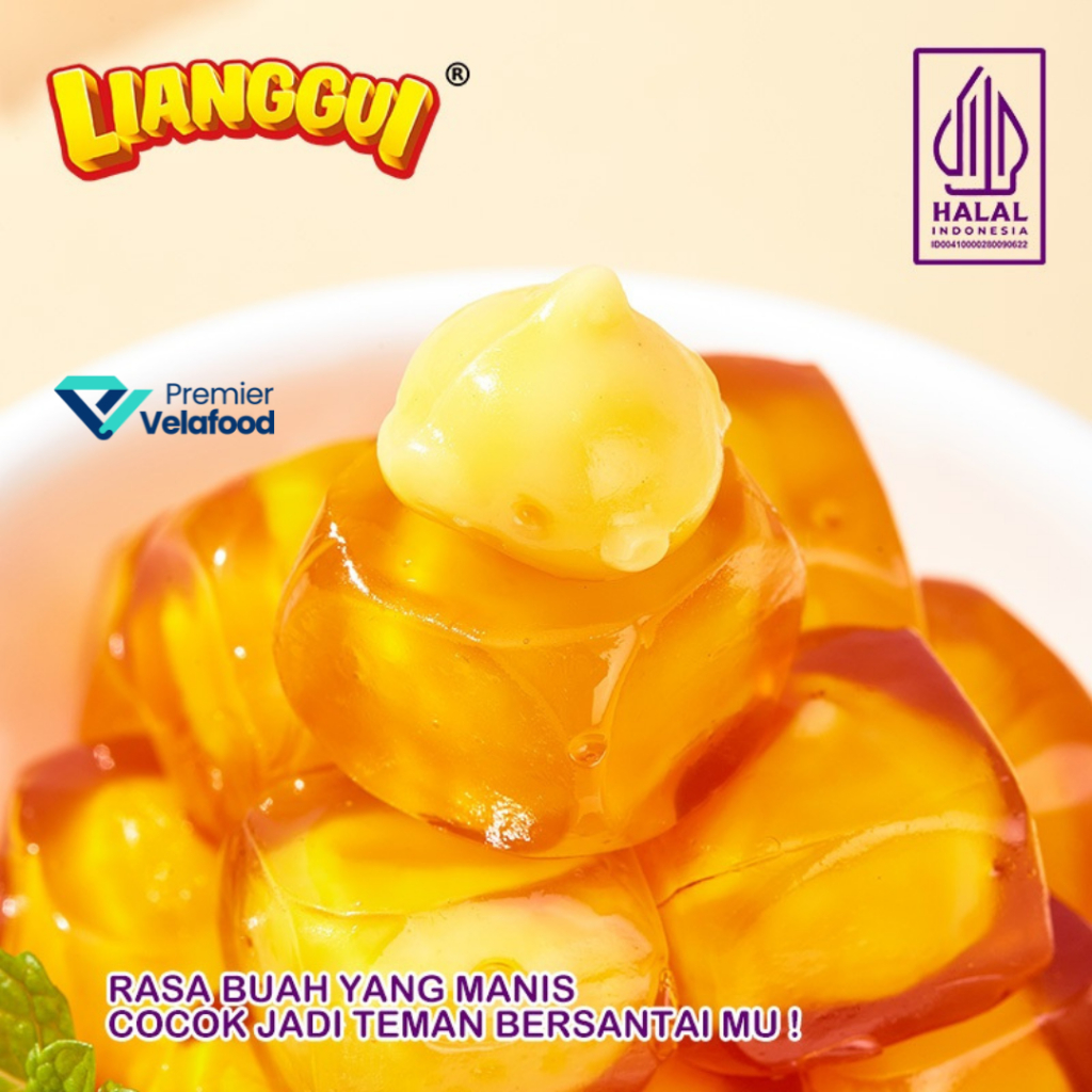 

Piscoklegit_ [Halal] Lianggui Suprise Candy Mangga Permen Buah Rasa Mangga - 108 Gr