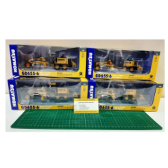 Diecast Miniatur Alat Berat Komatsu Grader GD655-6 (1:50) - new 2019