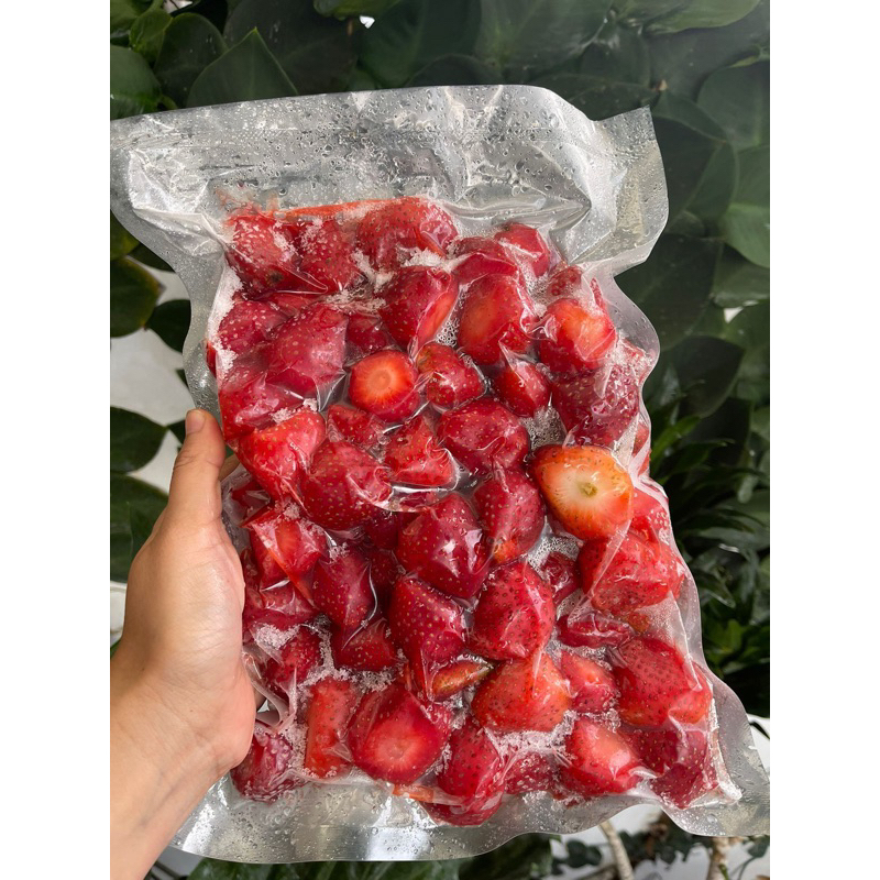 

Strawberry Frozen Besar No Busuk Untuk Selai Smoothie Jus dan Olahan