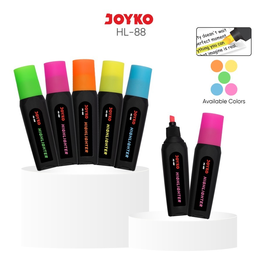 

Highlighter Joyko HL-88 Penanda Berwarna Murah