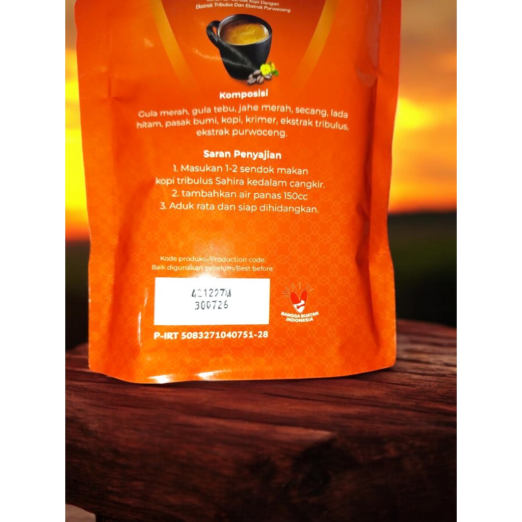 KOPI TRIBULUS SAHIRA KOPI DENGAN EKSTRAK TRIBULUS & PURWOCENG murah