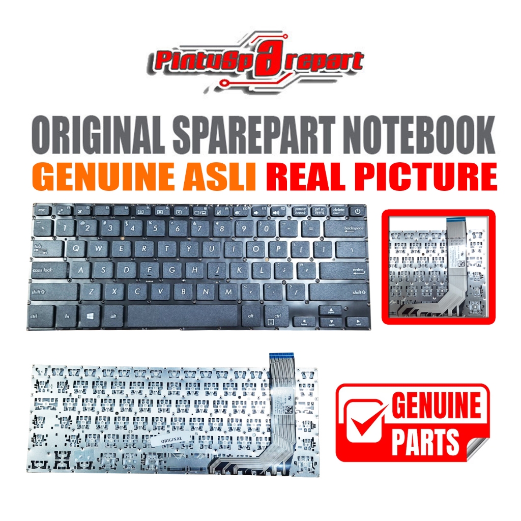 (Genuine Parts) Keyboard Original Asus Vivobook A407 A407M A407MA A407U A407UA A407UB A407UF P1401 P