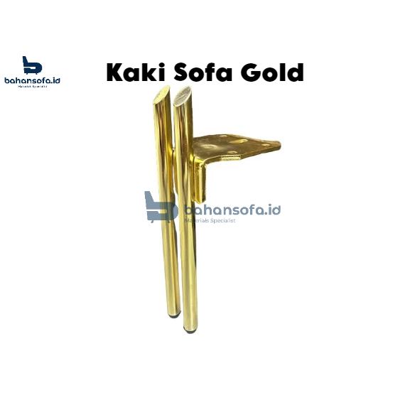 KAKI SOFA GOLD / SOFA LEG / KAKI KURSI SOFA / KAKI EMAS / KAKI MEJA / KAKI NAKAS / KAKI GOLD