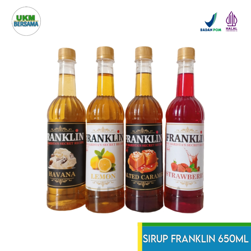 

Franklin Syrup Premium Simple Sirup Pencampur Minuman Cafe Barista Aneka Rasa
