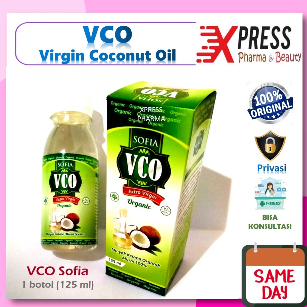 

⚡XPRESS⚡ VCO Sofia 125 | Virgin Coconut Oil Minyak Kelapa Shofia Sofiah Zx