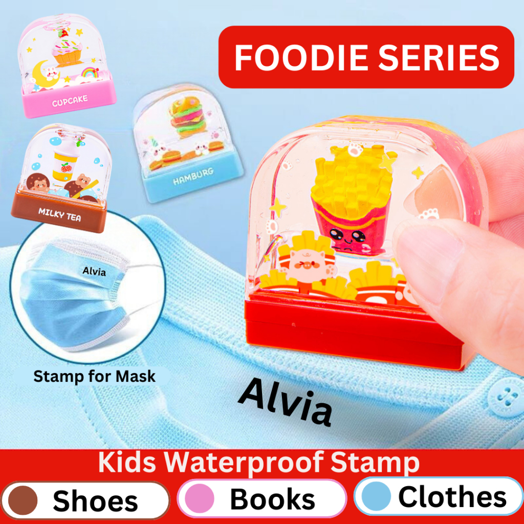

KIDS WATERPOOF STAMP/NAME STAMP/CLOTHING STAMP/OFFICE STAMP