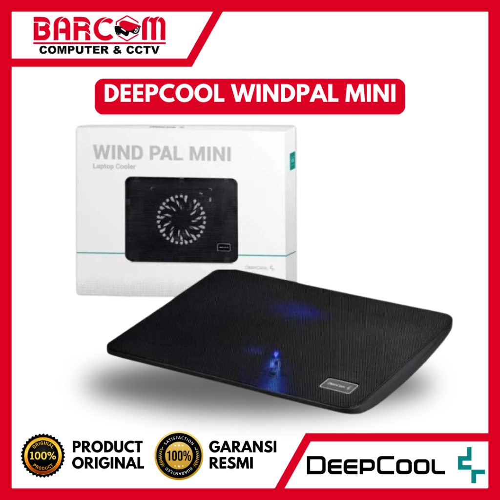 COOLING PAD DEEPCOOL WINDPAL MINI COOLINGPAD LAPTOP - ORIGINAL DEEPCOOL