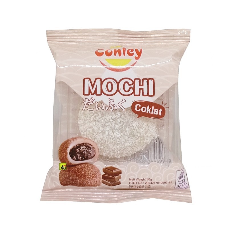 

CONLEY MOCHI RASA COKLAT SUSU CEM PREMIUM LEMBUT KENYAL / CONLEY MOCHI 30 GRAM JEPANG / CONLEY MOCHI