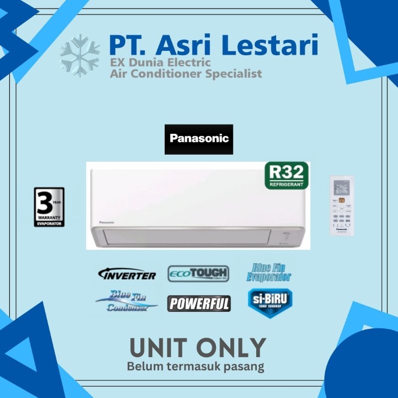 AC PANASONIC INVERTER 1 PK - CS-PU9AKJ