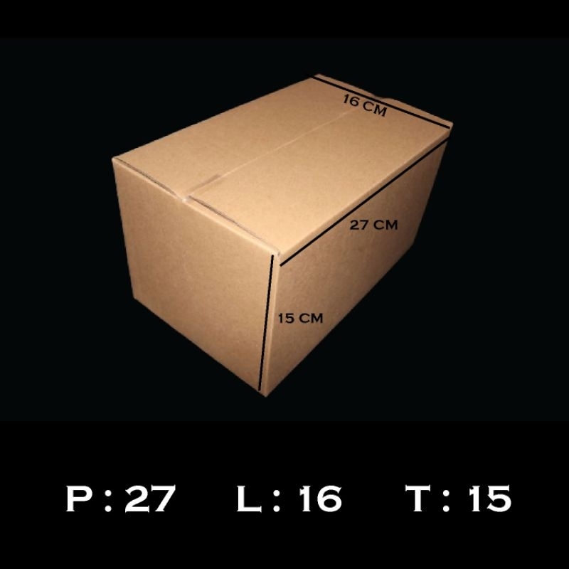 

Kardus Box Packing 27x16x15