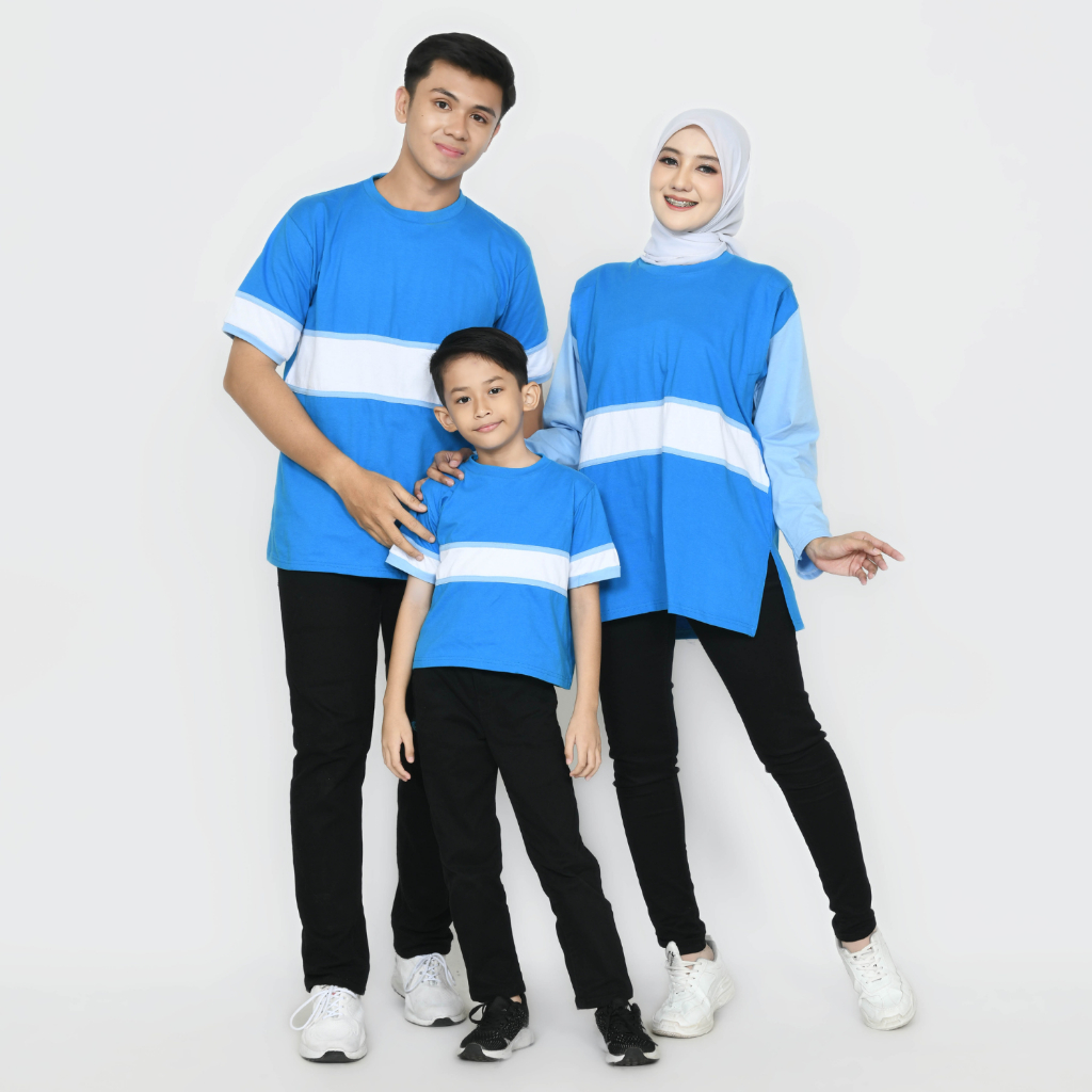 Kiddee Kira Family Set - Baju Couple Keluarga - Kaos Busui Friendly
