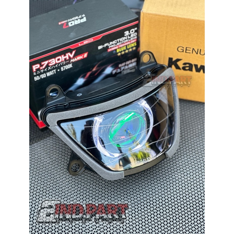 reflektor ninja rr zx original set biled PRO7 P730RV REVOLUTION P750XS P750LX P770RV  lampu depan ni