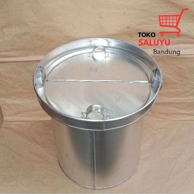 Dandang Buleng Mie Bakso Sekat Lepas Alumunium 28cm Tebal Bahan 0.6mm