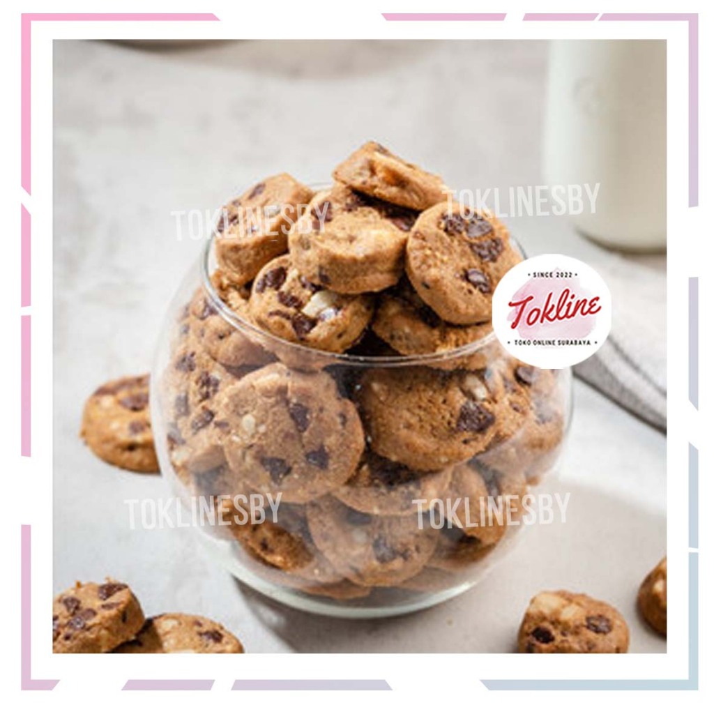 

DOUGH LAB MACADAMIA CRUNCHY BOX JAR COOKIE COOKIES BISKUIT KUE KERING