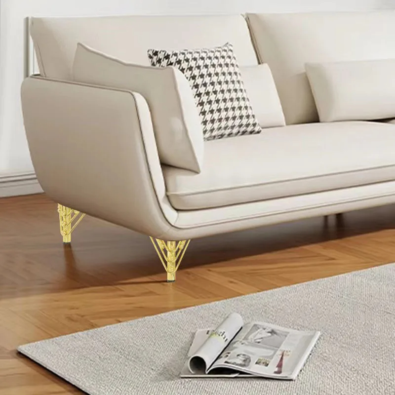 Premium 15Cm Kaki Kursi Sofa/Kaki Bangku Sofa/Kaki Kursi Bulat/Kaki Kursi Besi Hollow/Kaki Sofa Gold