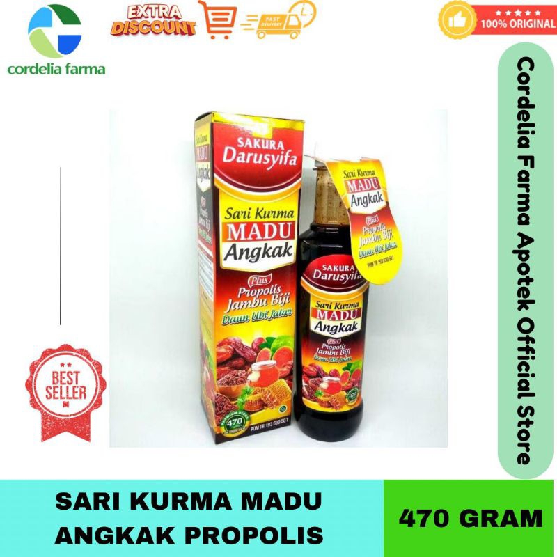 

Sari Kurma Madu Angkak Plus Propolis