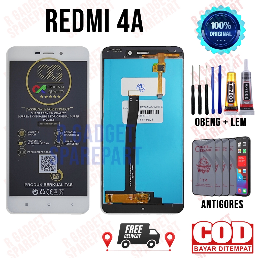 Lcd Redmi 4A Original OEM Quality Lcd Touchscreen Redmi 4A Fullset