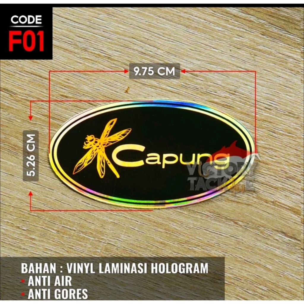 

Sticker pancing vinyl anti air dan anti gores label dan sticker berkualitas