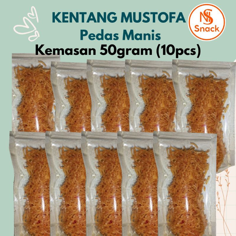

PAKET USAHA KENTANG MUSTOFA PEDAS MANIS KEMASA 50gram (10pcs)