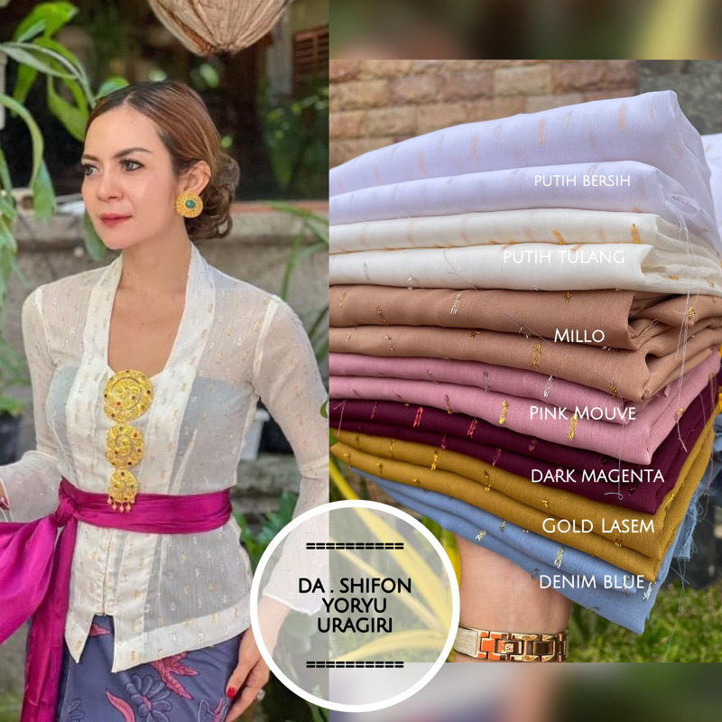 YUKAKEBAYA || KAIN KEBAYA SIFON YORYU URAGIRI