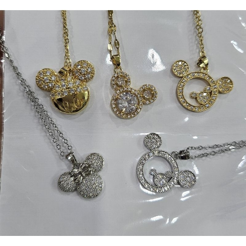 kalung mickey Disney Silver 925