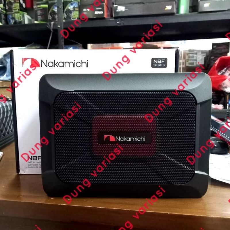 subwoofer kolong aktif nakamichi NBF6185 sub kolong mobil universal