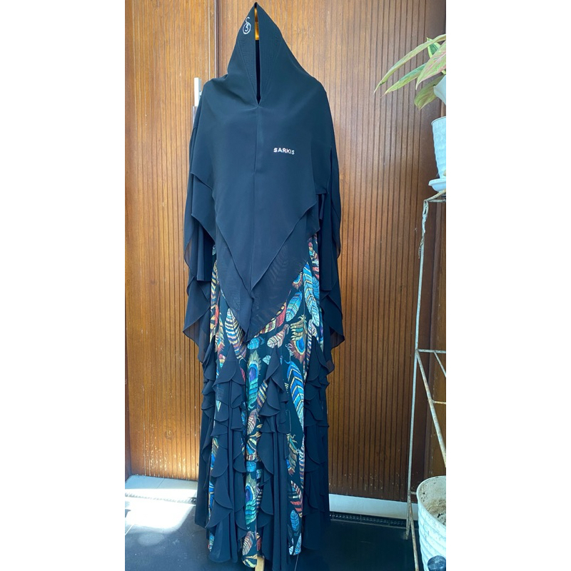 Preloved set syari branded/ SARKIS