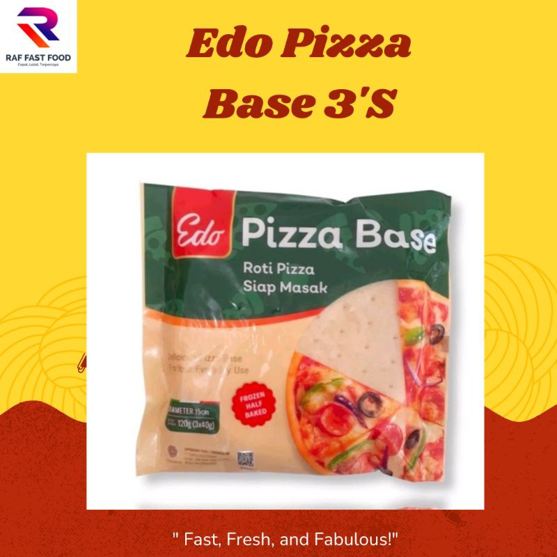 

Toko Depot Mart Edo Pizza Base 3pcs 120gr
