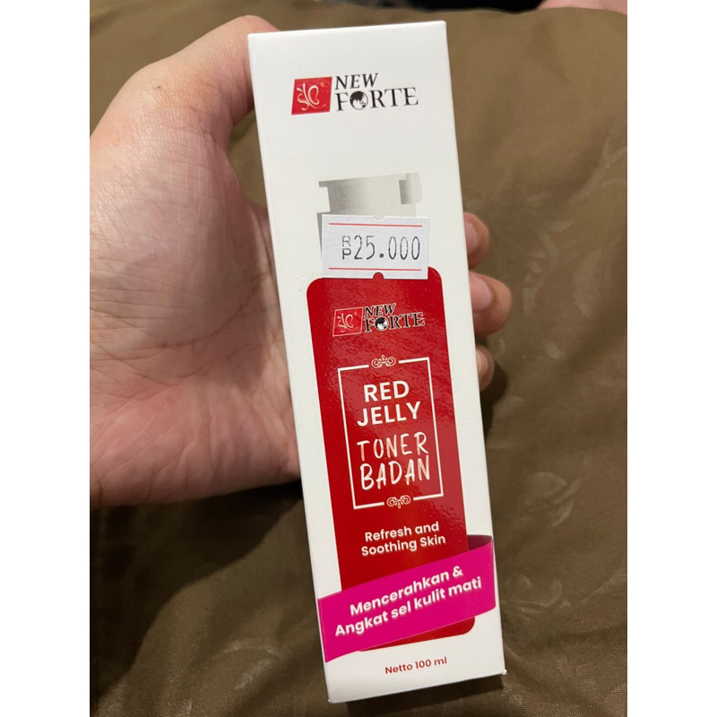 Toner badan red jelly