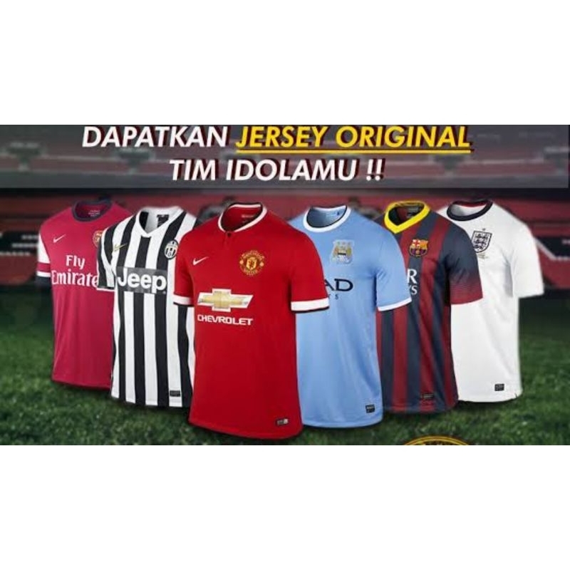 JERSEY BOLA ORIGINAL